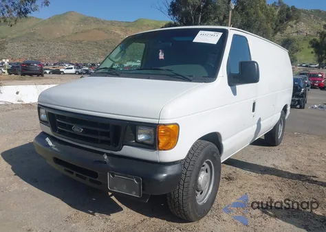 2006 Ford Econoline E150 Van z USA, uszkodzony, nr VIN 1FTRE14W36HA02624